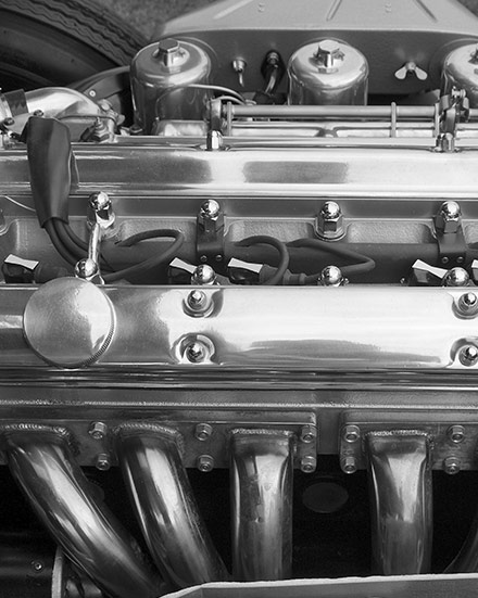 Jaguar E-Type engine